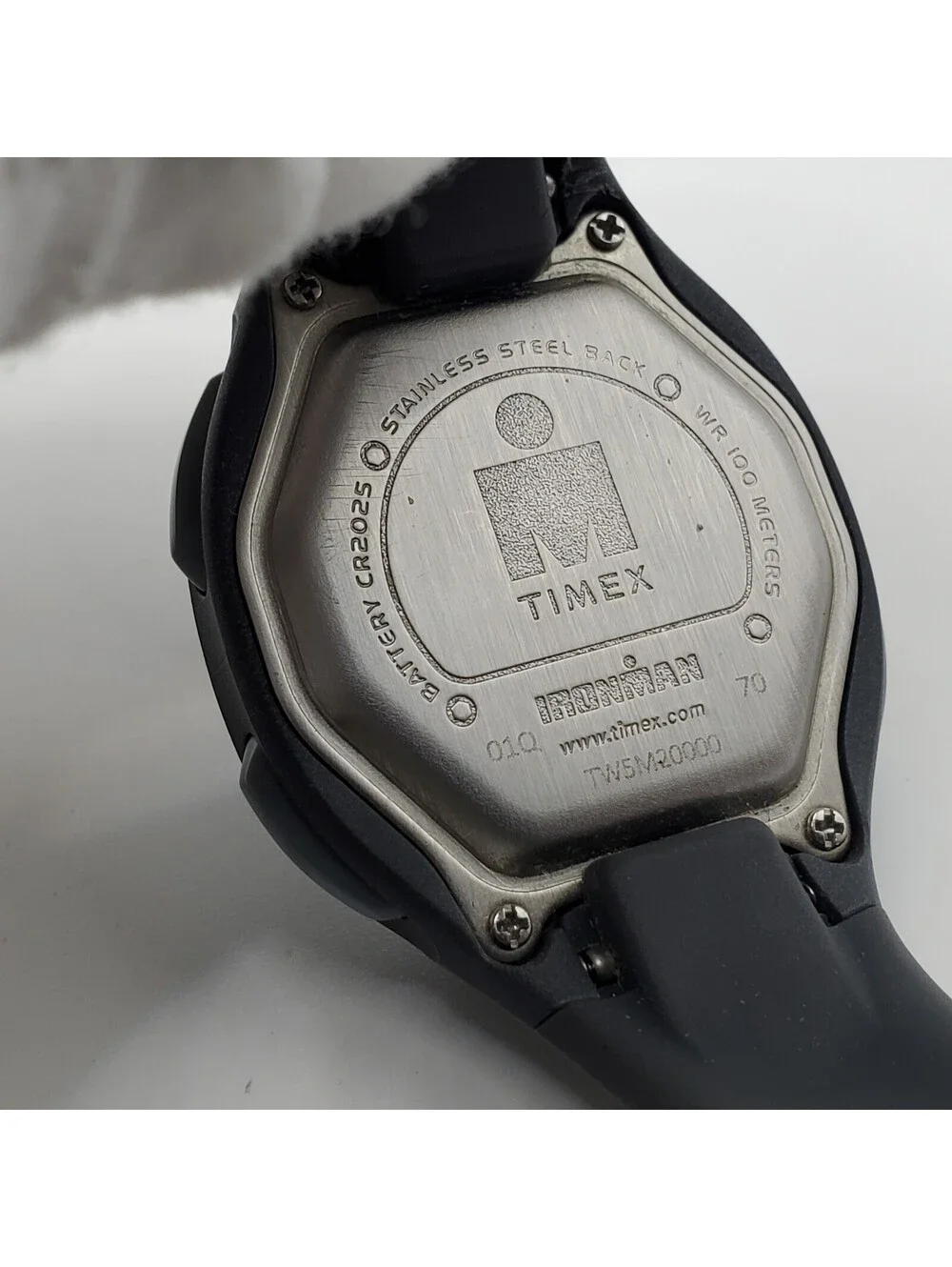 Timex Ironman Triathlon 10 Lap Digital Womens  Watch 33mm New Battery